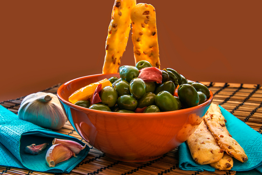 Composición de Aceitunas