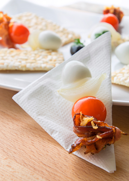 Brocheta de Bacon