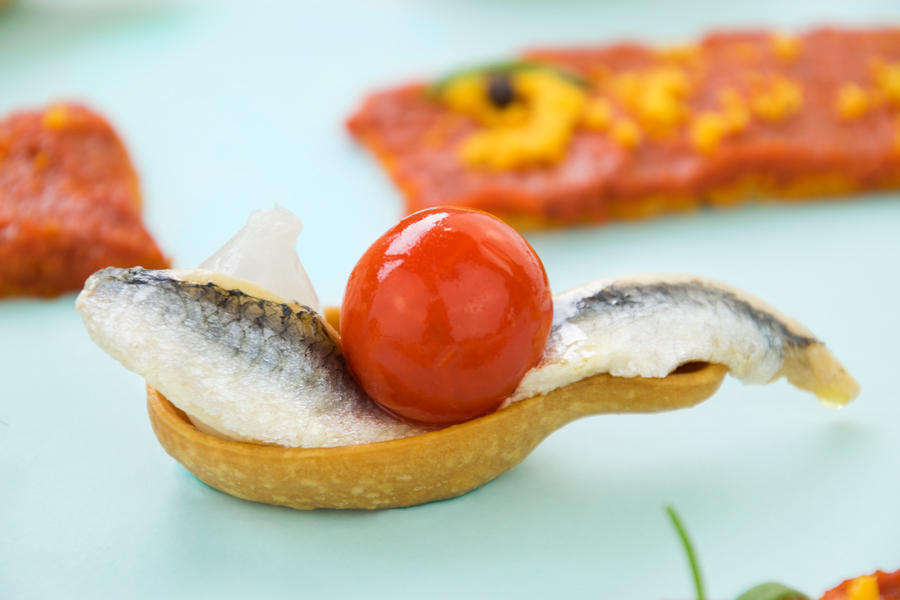 Cucharita con boquerón