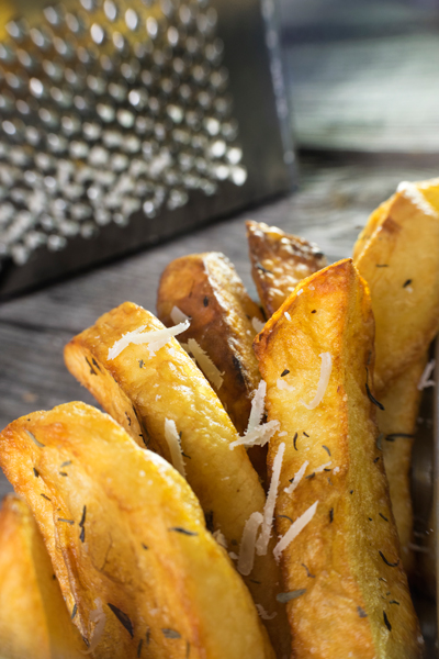 Patatas fritas detalle