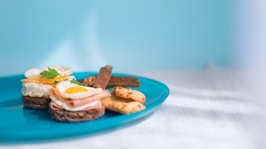 Huevos Fritos con luz suave