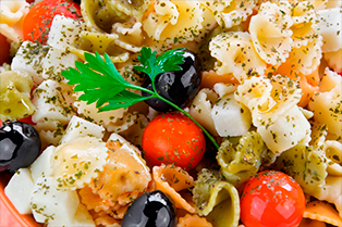 Pasta con Albahaca