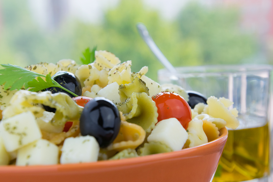 Pasta con Albahaca detalle